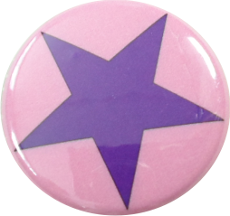 Stern Button rosa-lila - zum Schließen ins Bild klicken
